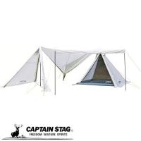 キャプテンスタッグ テント タープ キャンプベース 4~5人用 サイズ680×380×H220cm UV PU加工 キャリーバッグ付き CSクラシックス UA-39 | TTCショップ Yahoo!店