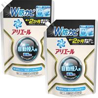 【まとめ買い】 アリエール 自動投入用 濃縮コンパクト洗濯洗剤 液体 詰め替え 650g 衣類も洗濯機もまるごと自動洗浄＋防カビ ×2個 | ツブツブショップ