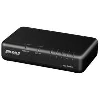 BUFFALO バッファロー Giga対応 スイッチングハブ 5ポート ブラック LSW6-GT-5EP/BK | 通販ダイレクト