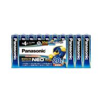 （まとめ） Panasonic 乾電池エボルタネオ単4形 20本 LR03NJ／20SW〔×2セット〕 | 通販ステーション