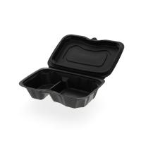 食品容器 バイオデリカシェルBOX 60-1 黒 25枚入 リスパック aso 65-9108-94 医療・研究用機器 | ドクタープライム