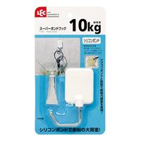 ato5742-1414  スーパーボンドフック 屋外用 耐加重10kg シリコンボンド付 1ケ レック H-431 | 文具の月島堂