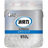 ato6664-4132  消臭力業務用 ビーズタイプ 本体 エアリーソープの香り 850g 1ケ エステー 392052 | 文具の月島堂