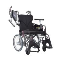 車いす　介助式 モダンC　KMD-C16-38-SH No.68_黒メッシュ カワムラサイクル 取寄品 JAN 4514133507108　介護福祉用具 | 文具の月島堂