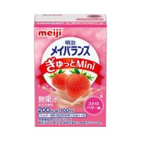 介護食・健康食品　機能系食品 メイバランスぎゅっとMini　100mL ストロベリー味 明治 取寄品 JAN 4902705042711　介護福祉 | 文具の月島堂