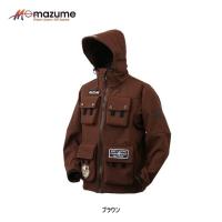 mazume ウインドカットMPジャケット  ブラウン　L 送料無料 [用品] | 釣具のフィッシャーズ