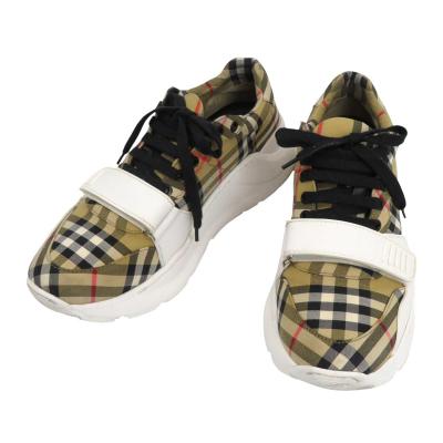 美品⭐️バーバリー ノバチェック ベルクロ ダッド スニーカー 27cm相当 美品⭐️バーバリー ノバチェック ベルクロ ダッド スニーカー