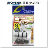 オーナー　11719　JH-90　虫ヘッドパワー　8g　＃4　ジグヘッド　[C'ultiva OWNER] | フィッシングアミューズヤフー店