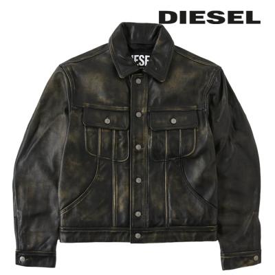 DIESEL メンズ革ジャン、レザージャケット｜コート、ジャケット