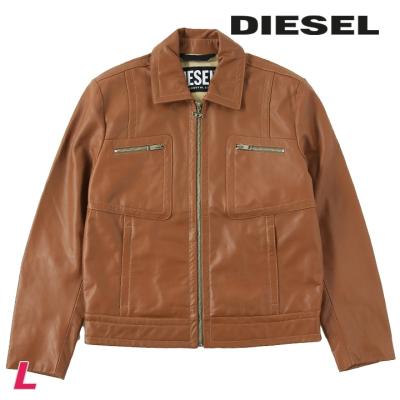 DIESEL メンズ革ジャン、レザージャケット｜コート、ジャケット