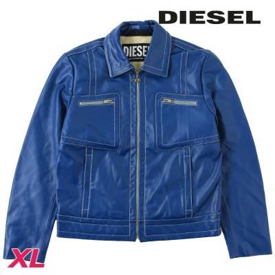 DIESEL メンズ革ジャン、レザージャケット｜コート、ジャケット