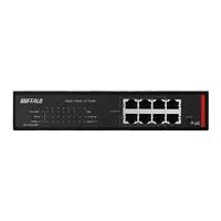 スイッチングハブ Giga対応 PoE Layer2 スマートLiteスイッチ 8ポート バッファロー BS-GSL2008P ネットワーク機器 法人向け | 家電通販TvilbidvirkヤフーSHOP