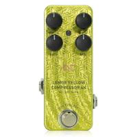 ギターエフェクト・コンプレッサー Lemon Yellow One Control/Lemon Compressor 4K ワンコントロール コンプレサー | 家電通販TvilbidvirkヤフーSHOP