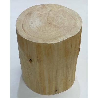檜根元フリル丸太椅子 檜 切り株 丸太 椅子 スツール テーブル 高さ約22.5㎝ - メルカリ