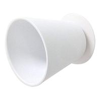 SANEI PW6810-W4 ホワイト 歯磨きコップ マグネットコップ 吸盤式 壁にくっつける 浮かす収納 | Two are One