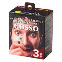 ゴッソ 鼻毛ワックス 3回分 GOSSO | Two are One