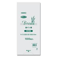 【メール便対応】 HEIKO PP食パン袋 半斤用 100枚 厚0．025×幅125／全体幅185×高310mm | ツーリーフ2
