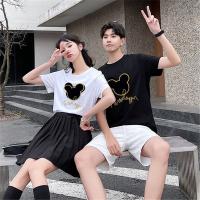 春 夏 ディズニー Tシャツ ミッキー Tシャツ ペアルック カップル ｔシャツ ペア ｔシャツ 半袖 カットソー レディース メンズ T 64 Zealon 通販 Yahoo ショッピング