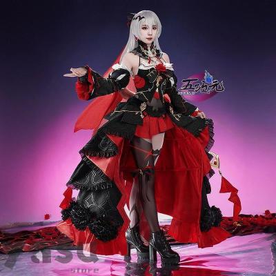 Uwowo 崩壊3rd エリシア コスプレ衣装 ウィッグ・靴追加可 跳ね返り