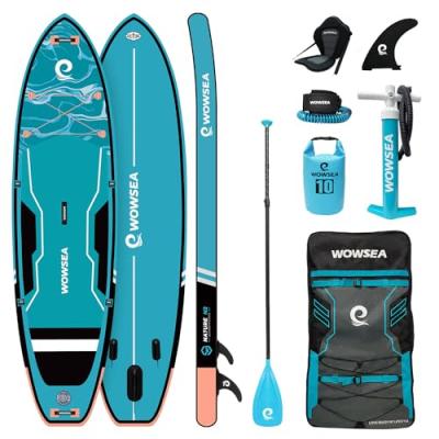 wowsea サップ sup インフレータブル スタンドアップパドルボードの 