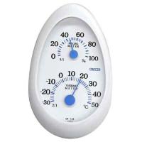 CRECER 温湿度計tamagoホワイト CR-133W | TY SHOP