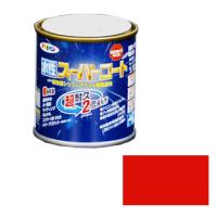 アサヒペン 多用途 水性スーパーコート 1/12L アカ | TY SHOP