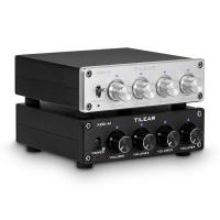 Douk Audio Mini Bluetooth 5.0 ステレオ プリアンプ 4-way RCA 