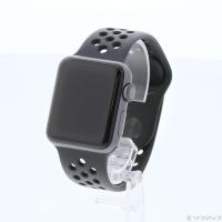 〔中古〕Apple(アップル) Apple Watch Series 3 Nike+ GPS 38mm スペースグレイアルミニウムケース アンスラサイト／ブラックNikeスポーツバンド〔352-ud〕 | ソフマップ中古専門ヤフー店