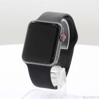 〔中古〕Apple(アップル) Apple Watch Series 3 GPS + Cellular 42mm スペースグレイアルミニウムケース ブラックスポーツバンド〔348-ud〕 | ソフマップ中古専門ヤフー店