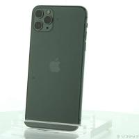 〔中古〕Apple(アップル) iPhone11 Pro Max 256GB ミッドナイトグリーン MWHM2J／A SIMフリー〔262-ud〕 | ソフマップ中古専門ヤフー店