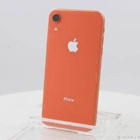 〔中古〕Apple(アップル) iPhoneXR 64GB コーラル MT0A2J／A SIMフリー〔305-ud〕 | ソフマップ中古専門ヤフー店