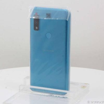スマホ 中古 未使用（富士通）（色：ブルー系）のおすすめ人気