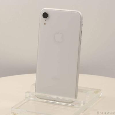 極美品　iPhoneXR 128 GB White　白　SIMフリー　10 ムスビー｜超美品 SIMフリー iPhoneXR 128GB ホワイト 送料無料