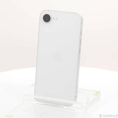 【ほぼ未使用に近い極美品】Apple iPhone16e 128GB ホワイト iPhone 【訳あり・ 未開封品】SIMフリー 16e 128GB ホワイト