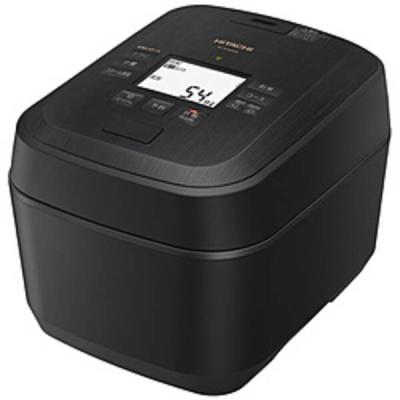 (中古)HITACHI (展示品) 炊飯器 圧力＆スチーム ふっくら御膳 漆黒(しっこく) RZ-W100GM [5.5合 /圧力IH](348-ud) 中古〕HITACHI(日立) 〔展示品〕 炊飯器 圧力＆スチーム ふっくら御膳