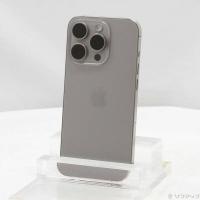 〔中古〕Apple(アップル) iPhone15 Pro 1TB ナチュラルチタニウム MTUT3J／A SIMフリー〔377-ud〕 | ソフマップ中古専門ヤフー店