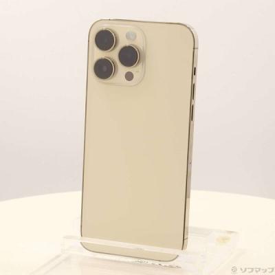 スマホ本体のみ購入（iPhone 14 Pro Max）（色：ゴールド系）の