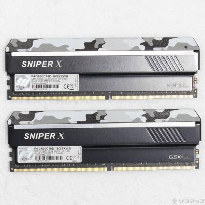 f4-3600c19d-16gsxwb（メモリ規格：DDR4 SDRAM）のおすすめ人気商品