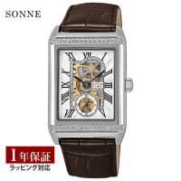 【28日は最大21倍】SONNE ゾンネ H021SSZBR H021 メンズ シルバー 手巻き メーカー保証 | U-collection