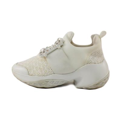 ⭐︎ロジェヴィヴィエ⭐︎ フラットシューズ ライトグレー/クリーム　37 1/2 シューズ | Roger Vivier