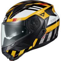 即納可能　送料無料　(OGK KABUTO)　RYUKI  ALERT(アラート) イエロー サイズ:L　4966094609603 | バイクパーツRGM