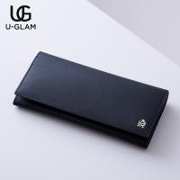 dunhill ダンヒル 財布 長財布 長札 FULHAM BLACK/BURGUNDY フルハム L2S810A  メンズ | U-GLAM
