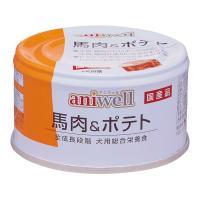 アニウェル 馬肉＆ポテト 85g×24缶 4560283516248x24 | UGペット.com