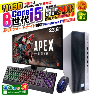 【ゲーミングPCフルセット】i5 9400F GTXグラボ Office搭載 ゲーミングPC フルセット Intel Core i5 NVIDIA GeFor