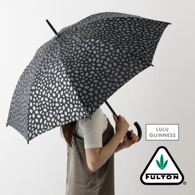 美品未使用タグ付きLulu Guinness ルルギネス晴雨兼用長傘イラスト