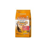 【2個セット】 AllWell室内猫用チキン味挽き小魚とささみフリーズドライパウダー入り800g ユニ・チャーム 猫 フード ドライ | ウルマックスジャパン