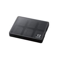 【送料無料】 エレコム CMC-06NMC12 SD microSDケース 12枚収納 (SD 12枚 / microSD 11枚 + SD 1枚) | ウルマックスジャパン