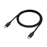 エレコム MPA-CC5P10BK USB Type C ケーブル ( タイプ C to C ) 1m PD 100W スリムケーブル 小型化コネクタ iPhone パソコン スマホ 等 Type-C 機器対応 ブ | ウルマックスジャパン