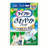 【16個セット】ライフリー さわやかパッド 特に多い時も1枚で安心用 220cc 12枚入 | ウルマックスジャパン