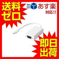 【送料無料】 エレコム AD-MDPVGAWH miniDisplayPort変換アダプタ forMac DVI ホワイト | ウルマックスジャパン